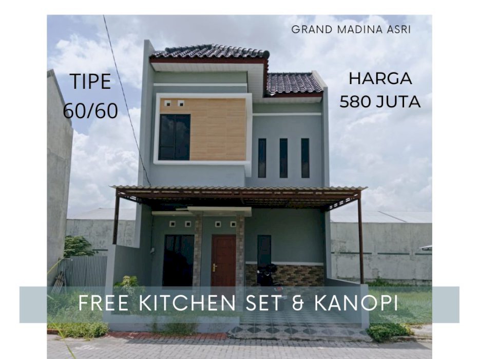  SERTIFIKAT READY !! Rumah 2 Lantai Lokasi Strategis Dekat Solo baru