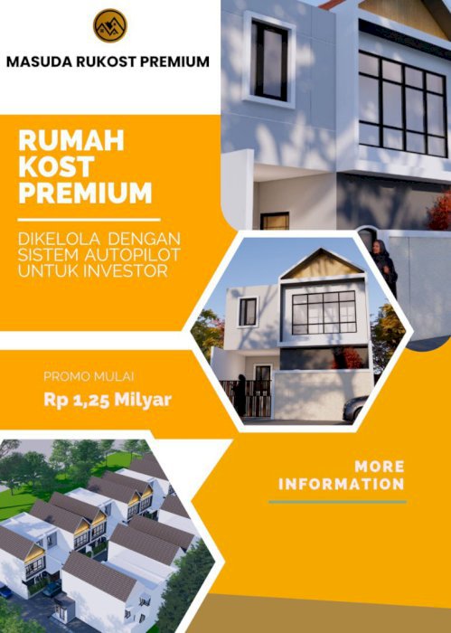 JUAL RUMAH KOST PREMIUM 4 KE IPB -FULL FURNISHED