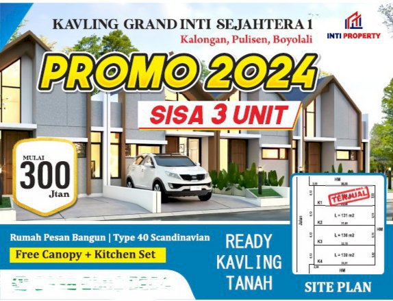 Perumahan Pesan Bangun Lokasi Strategis Di Boyolali