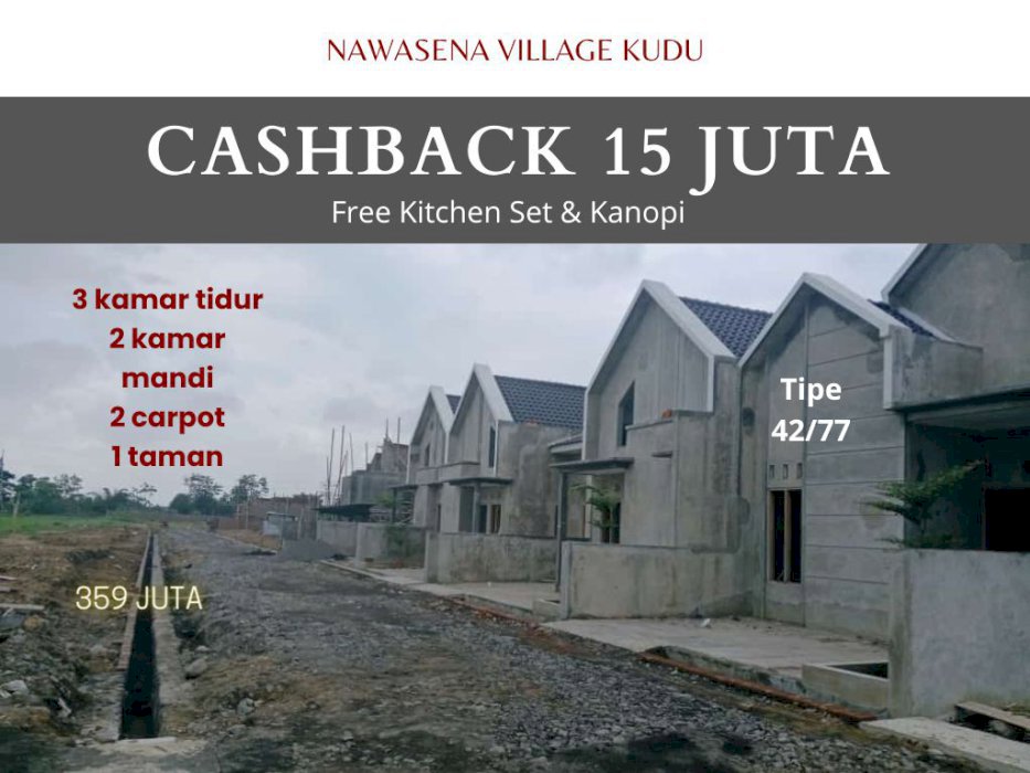  Rumah Asri Di Dalam Perumahan Baki Dekat Kota Solo Baru