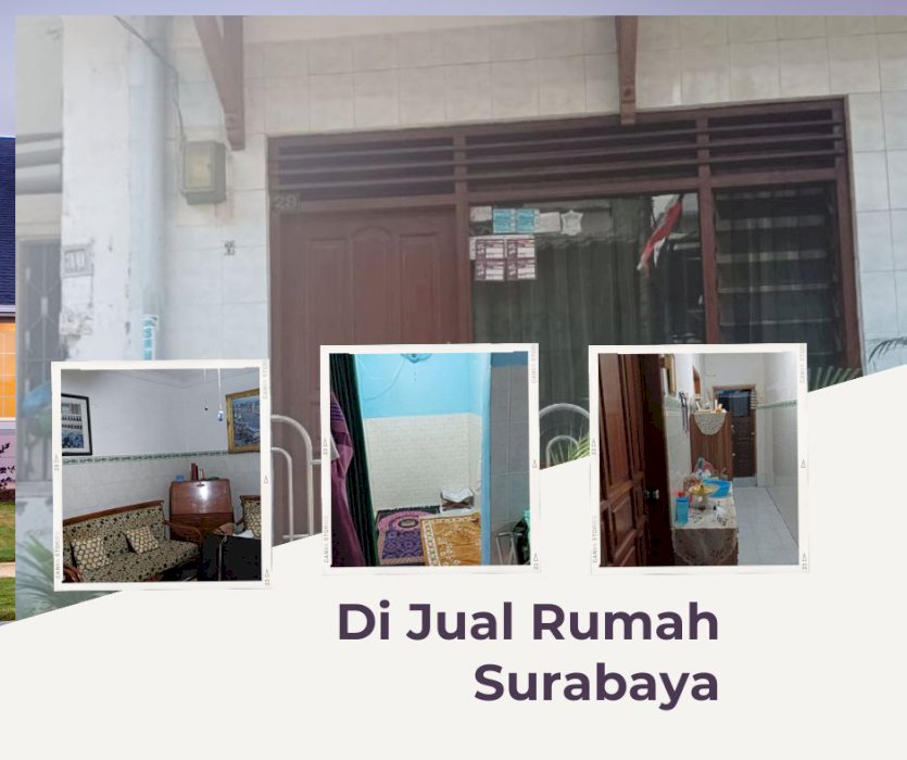 RUMAH DIJUAL LOKASI STRATEGIS DEKAT WISATA RELIGI SUNAN AMPEL SURABAYA