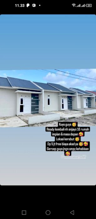 Rumah impian & masa depan