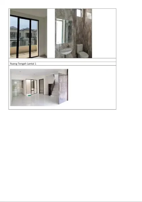 DJU 108 Di jual Rumah Cluster Allura Lavon 1 tipe B Tangerang