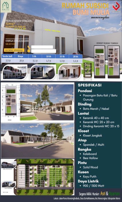 PERUMAHAN BUMI MULIA MONCONGLOE SULAWESI SELATAN