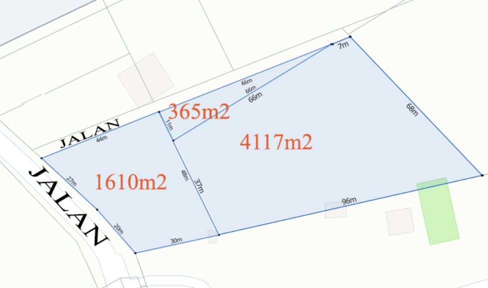 Tanah lingkungan villa mewah & Resort ungasan badung bali wa lgsg aja