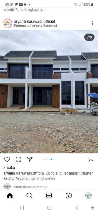 Di Jual Rumah Mewah, Harga Minimalis, di tengah Kota