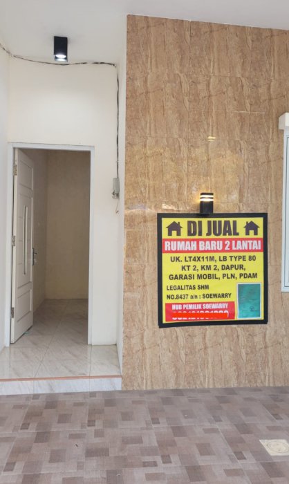 DIJUAL RUMAH BARU  LOKASI WIYUNG SURABAYA