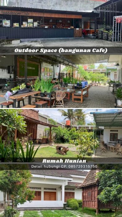 Dijual Rumah Bangunan dan Tempat Usaha Passinaon Cafe Boyolali