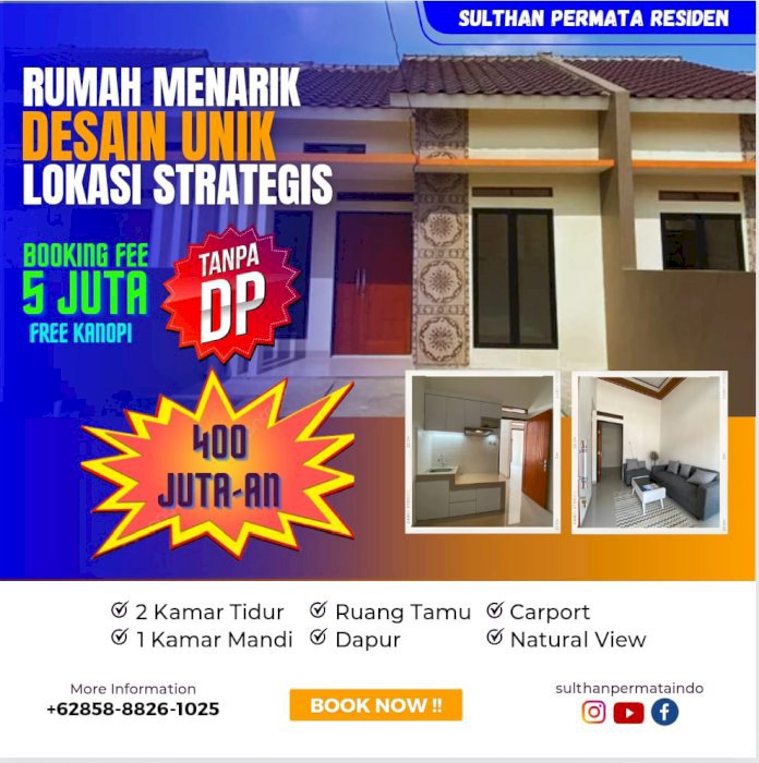 Rumah Baru di Kawasan Berkembang