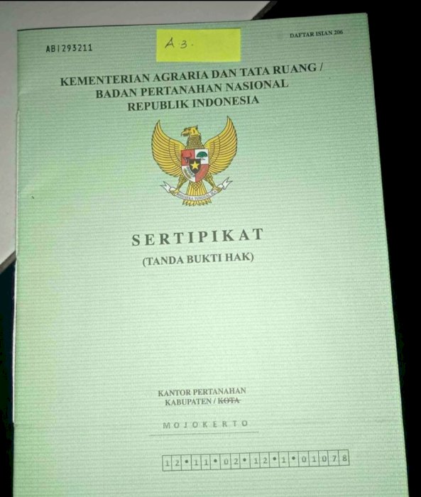 Jual tanah gondang mojokerto