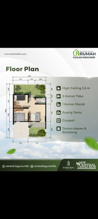 Rumah Satu lantai Minimalia