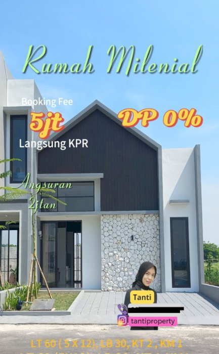 RUMAH MILENIAL LOKASI CERME GRESIK