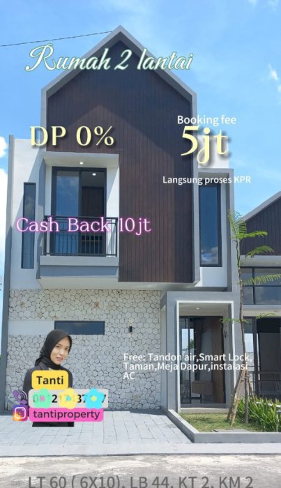 RUMAH 2 LANTAI DI CERME GRESIK