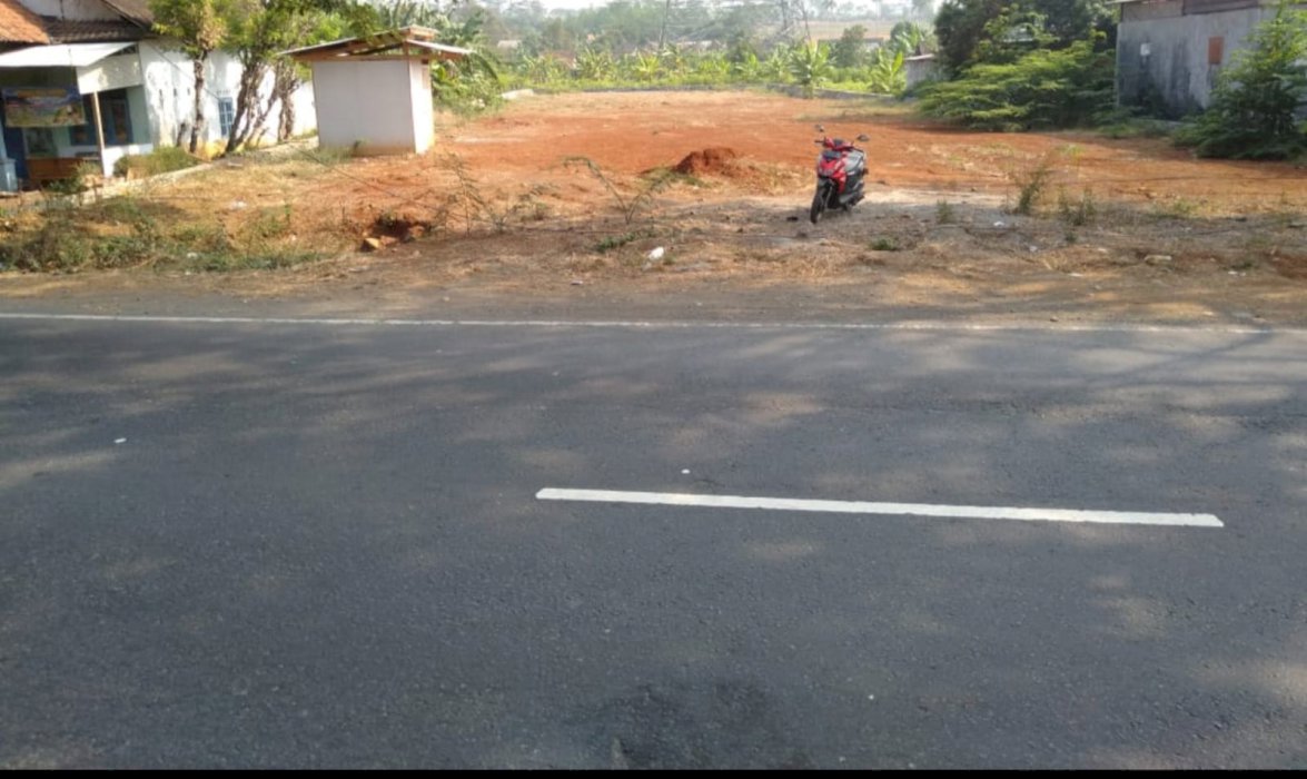 Tanah murah jalan propinsi, Datar, sudah pondasi keliling, Kab. Batang