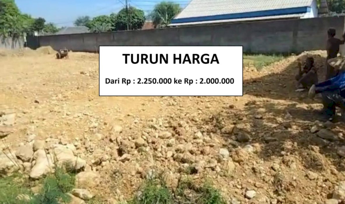 Tanah Murah Jl Raya Kubang Jatisari, Cileungsi