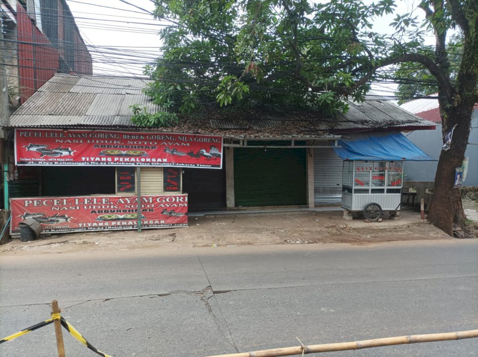 Tanah di belkang palaza cibubur