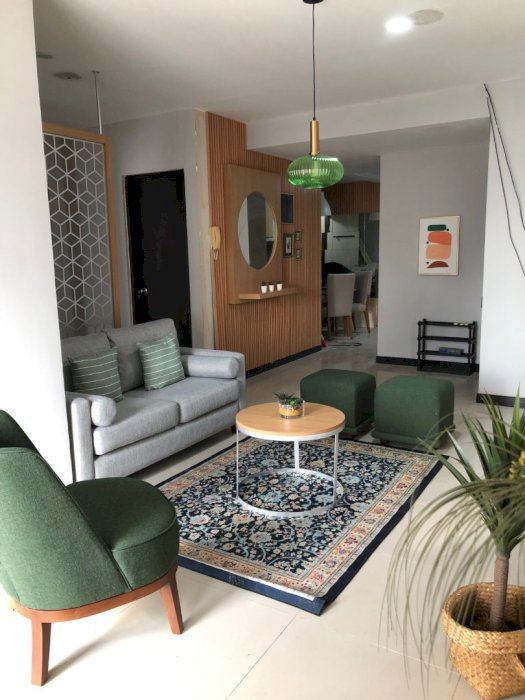 Sewa Apartemen Cosmo Mansion (Jakarta Residence) - 2 BR Full Furnish