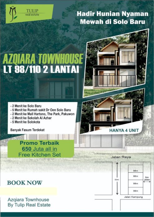 DIJUAL TANAH KAVLING SIAP BANGUN LOKASI STRATEGIS DI SUKOHARJO