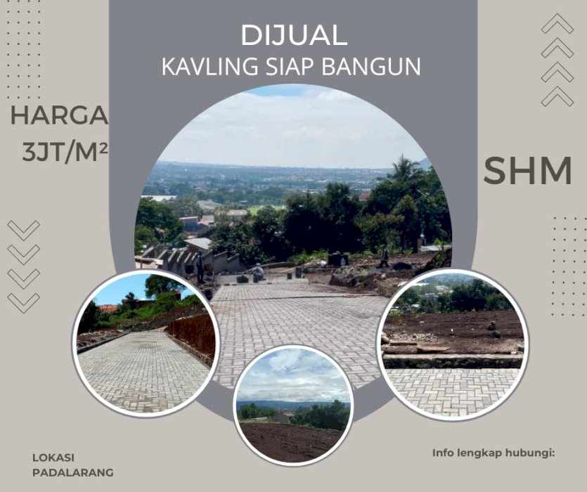 Kavling strategis di perumahan Pondok Padalarang Indah