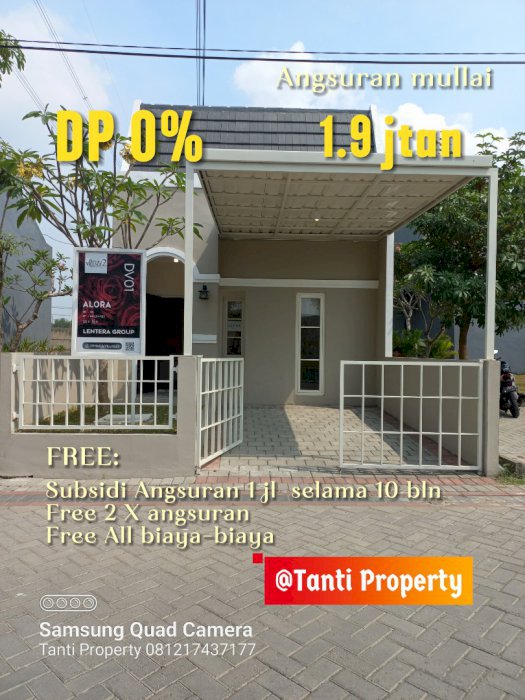 RUMAH  ANGSURAN RINGAN DI DRIYOREJO