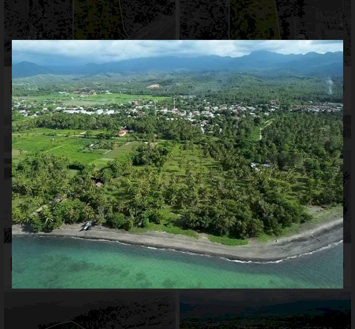 TANAH PANTAI DI PINGGIR PANTAI LOMBOK
