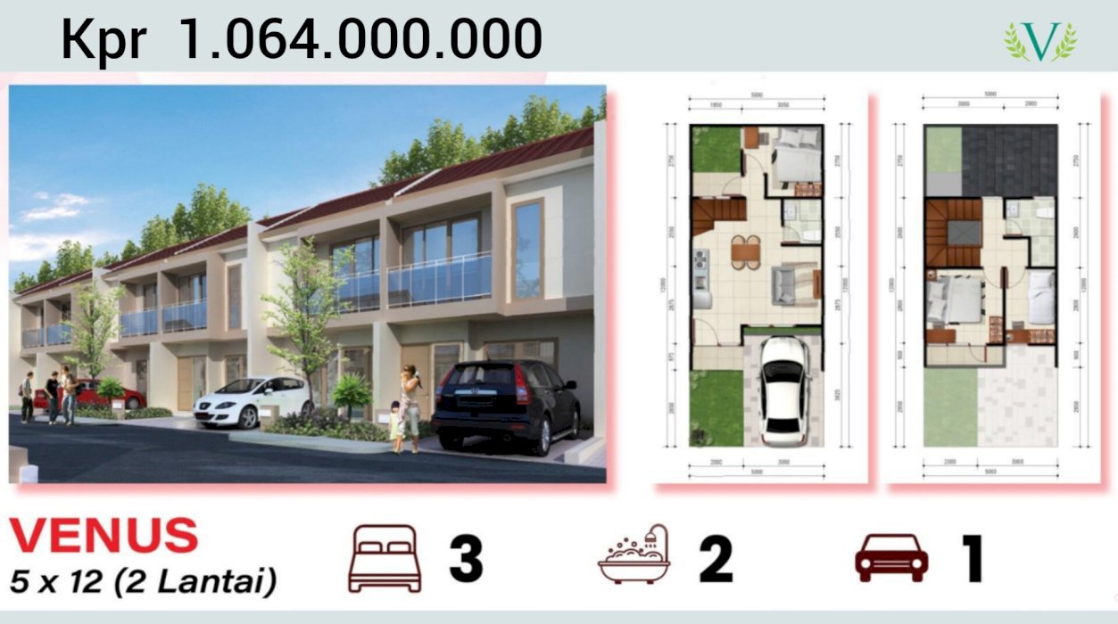Victoria Spring Residence type 5 x 12