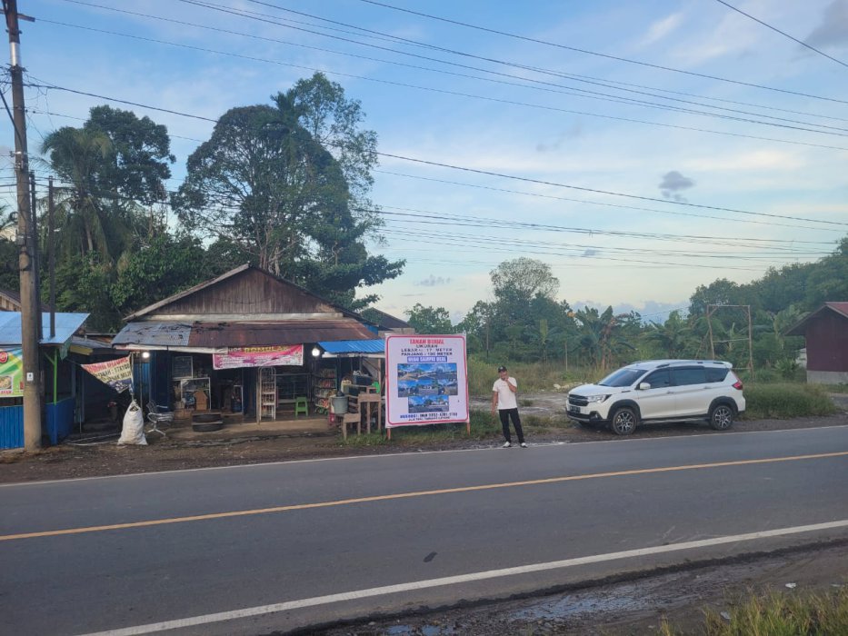 DIJUAL TANAH LUAS LOKASI STRATEGIS DUSUN TIMUR KALTENG