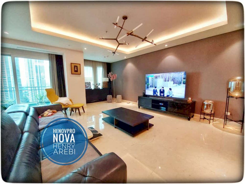 Pakubuwono Residence Unit Renov 3BR jadi 2BR City View