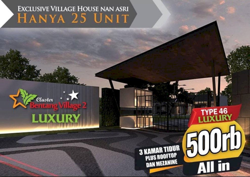 Rumah Mewah 500 Jutaan