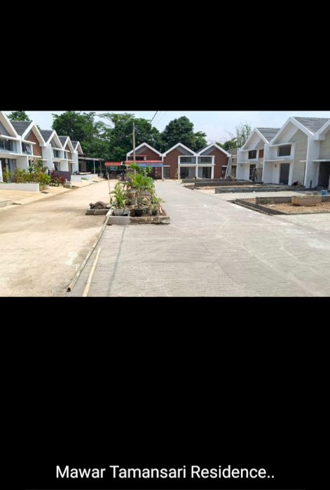 Di jual rumah cluster mawar taman sari all in 3jt