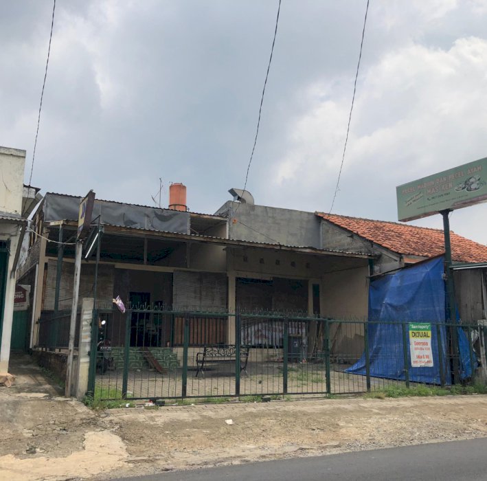 DI JUAL CEPAT DAN MURAH, TANAH DAN BANGUNAN DI BSD, PINGGIR JALAN