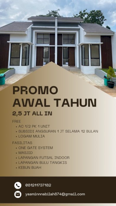 Dijual Rumah Daerah Parung Bogor