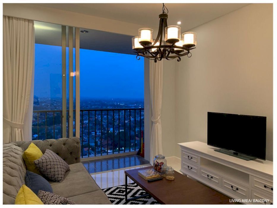 For Rent Apartment at Lexington Residence – 2BR Modern Fully Furnish