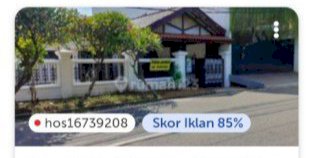 Rumah 1 lantai lebar 14m jarang ada Bisa kursus2 Atau usaha kuliñer