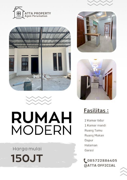 JUAL RUMAH CLUSTER MURAH
