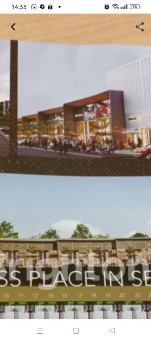 Dijual ruko 3 lantau diperumahan citragrand