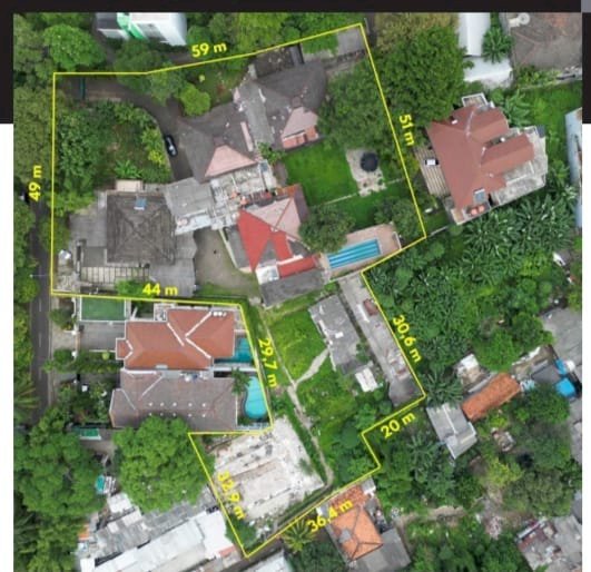 Lahan T E R L U A S Area Jl. Patra, Kuningan, Jakarta Selatan