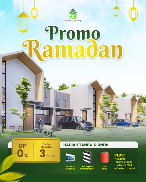 Cukup 3 juta sudah miliki rumah di bekasi