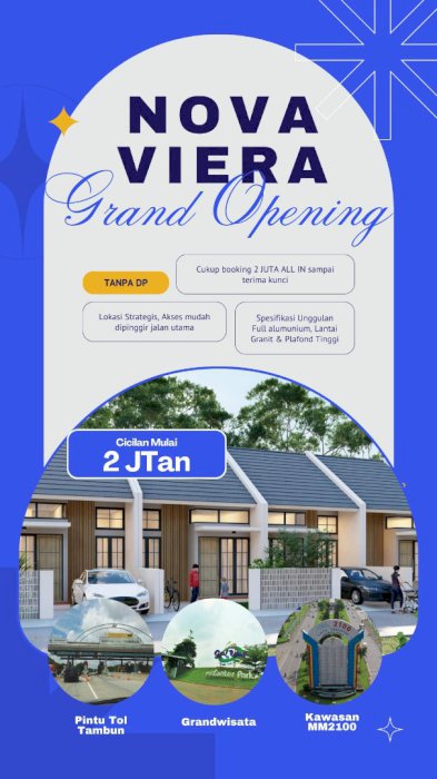 Grand Lounching Nova Viera Lokasi Stratehis Bekasi