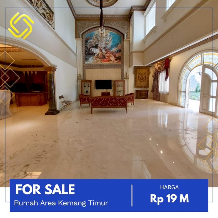 Rumah di Kemang Timur, Modern Classic Davinci Rumah Mewah Siap Huni