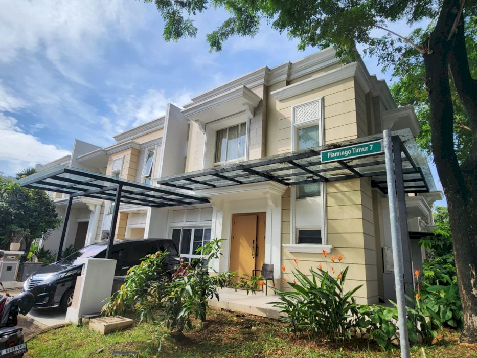 DIJUAL RUMAH MODERN 2 LANTAI SEMI FURNISHED GADING SERPONG