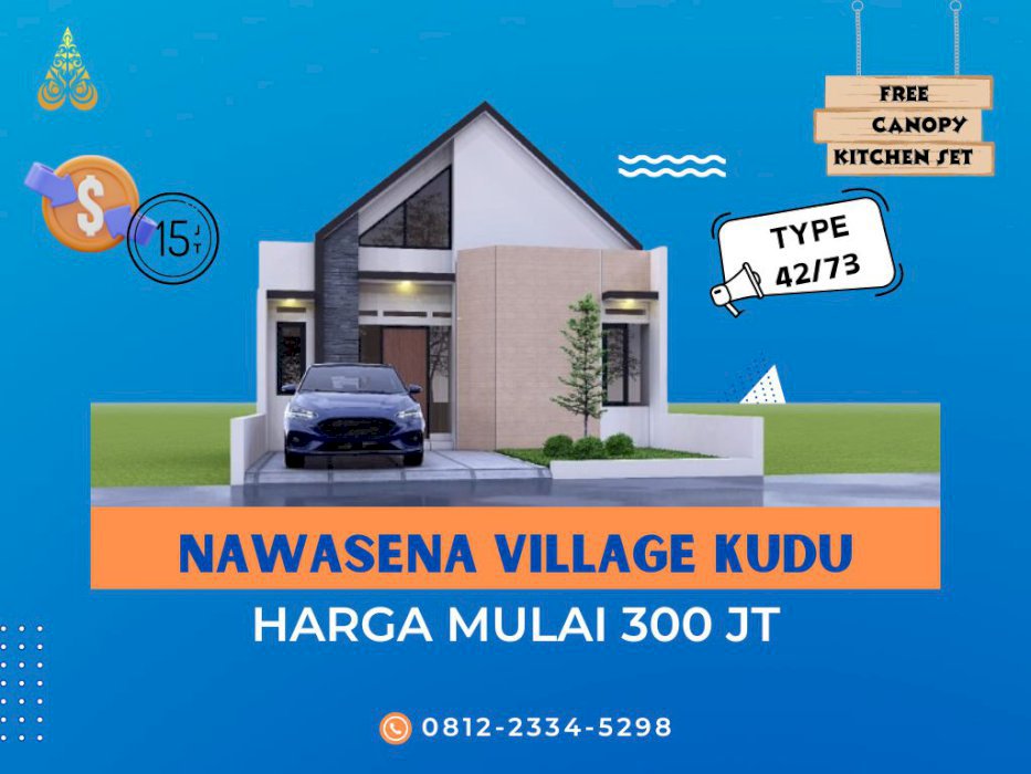 PROMO RUMAH CASHBACK 15 JUTA DI BAKI SUKOHARJO DEKAT DR OEN SOLO BARU