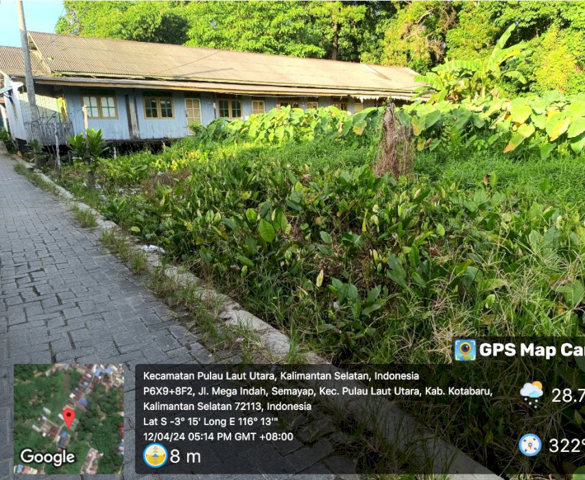 Dijual Cepat Tanah 2 Kavling di Jl Mega Indah Kotabaru Kalsel