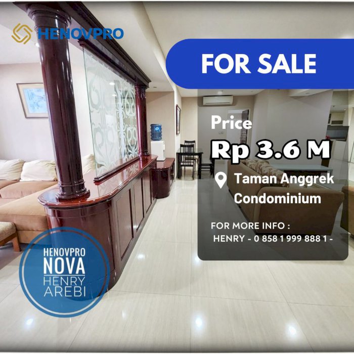 Taman Anggrek Condo 4+1BR SPECIAL PRICE Dekat Mall CP+TA
