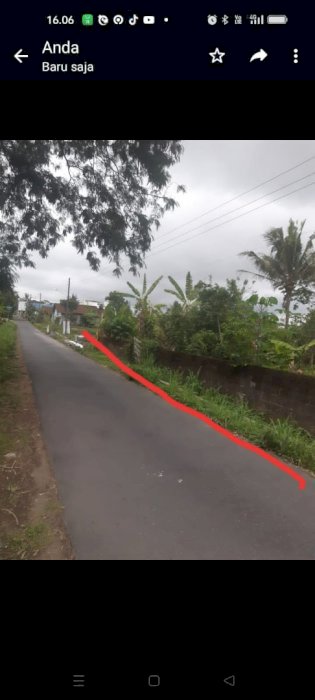 Dijual tanah dekat kampus UII Yogyakarta