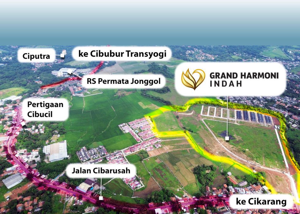 Jual perumahan murah  di Cileungsi jonggol bogor