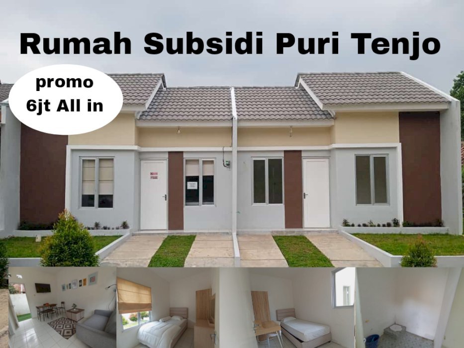 Rumah Subsidi 2kt 1km dekat stasiun KRL