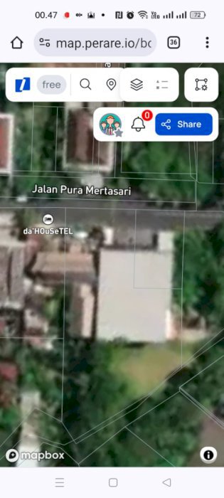 DIJUAL TANAH LOKASI SUNSET ROAD KUTA BALI