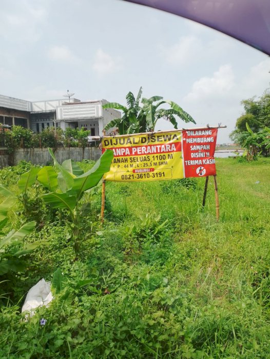 DI JUAL TANAH SELUAS 1000 M2 PINGGIR JALAN RAYA BANYUMAS