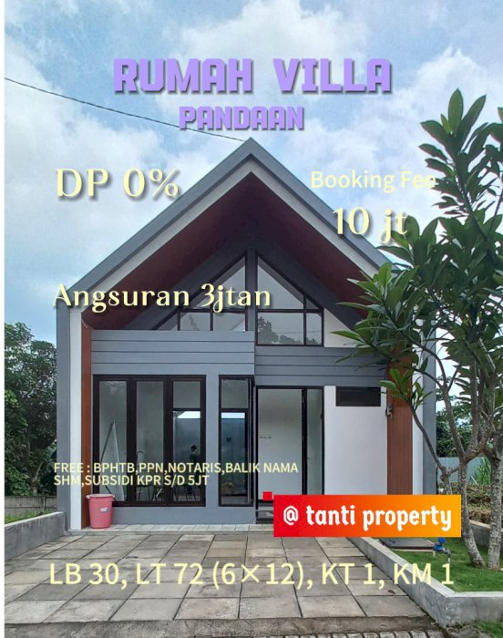 Villa strategis di Pandaan